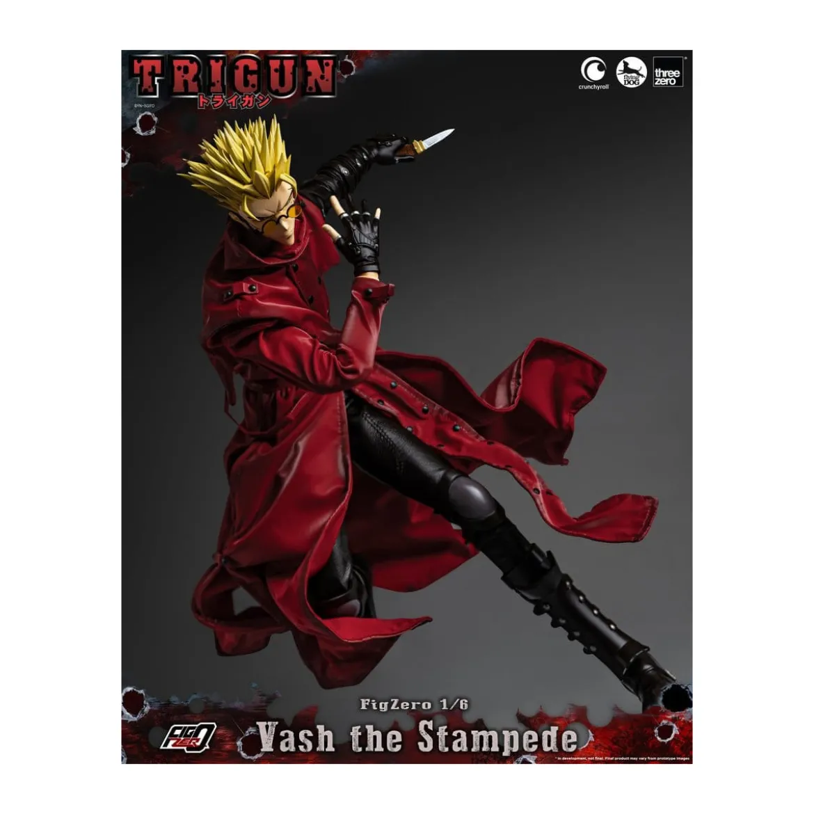 Three Zero FigZero - Vash the Stampede 1/6 - Trigun