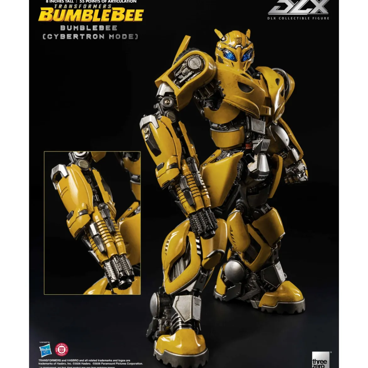 Three Zero Transformers - Bumblebee DLX figurine Bumblebee Cybertron Mode