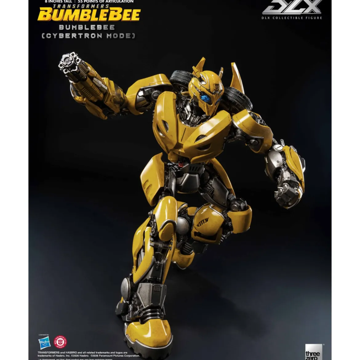 Three Zero Transformers - Bumblebee DLX figurine Bumblebee Cybertron Mode