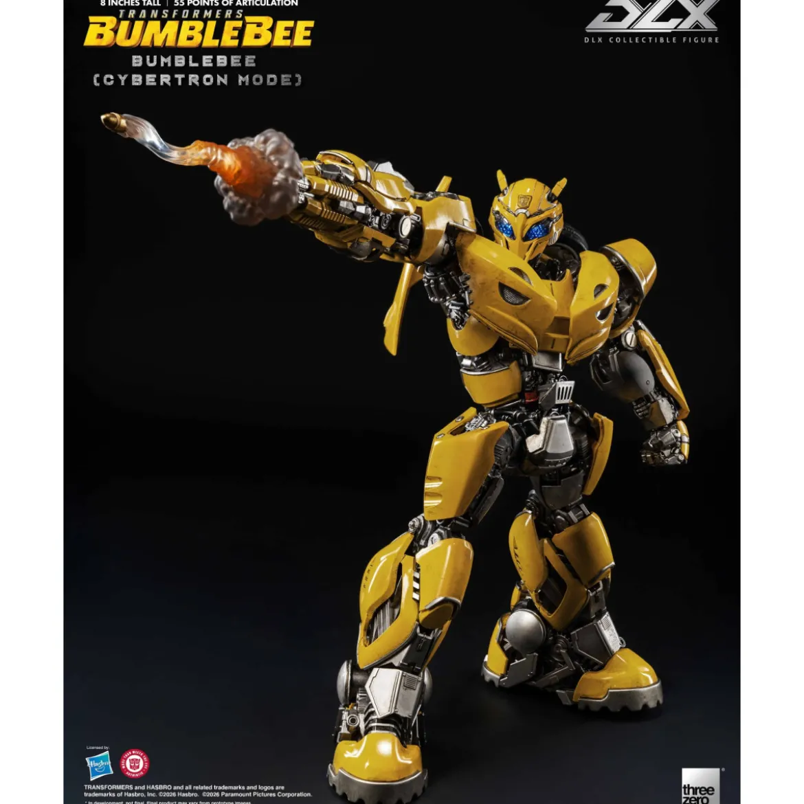 Three Zero Transformers - Bumblebee DLX figurine Bumblebee Cybertron Mode