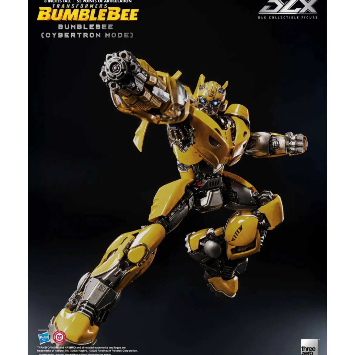 Three Zero Transformers - Bumblebee DLX figurine Bumblebee Cybertron Mode