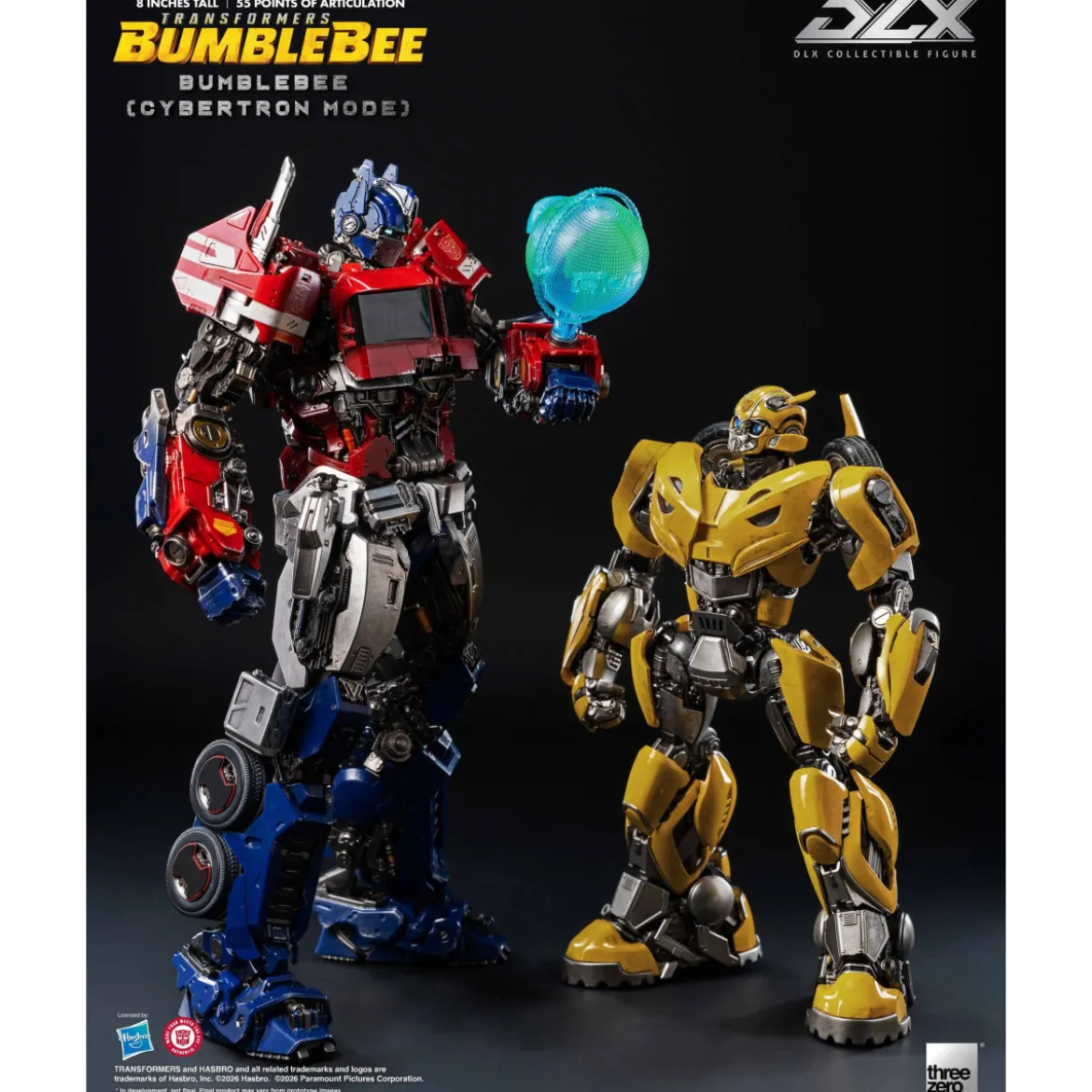 Three Zero Transformers - Bumblebee DLX figurine Bumblebee Cybertron Mode