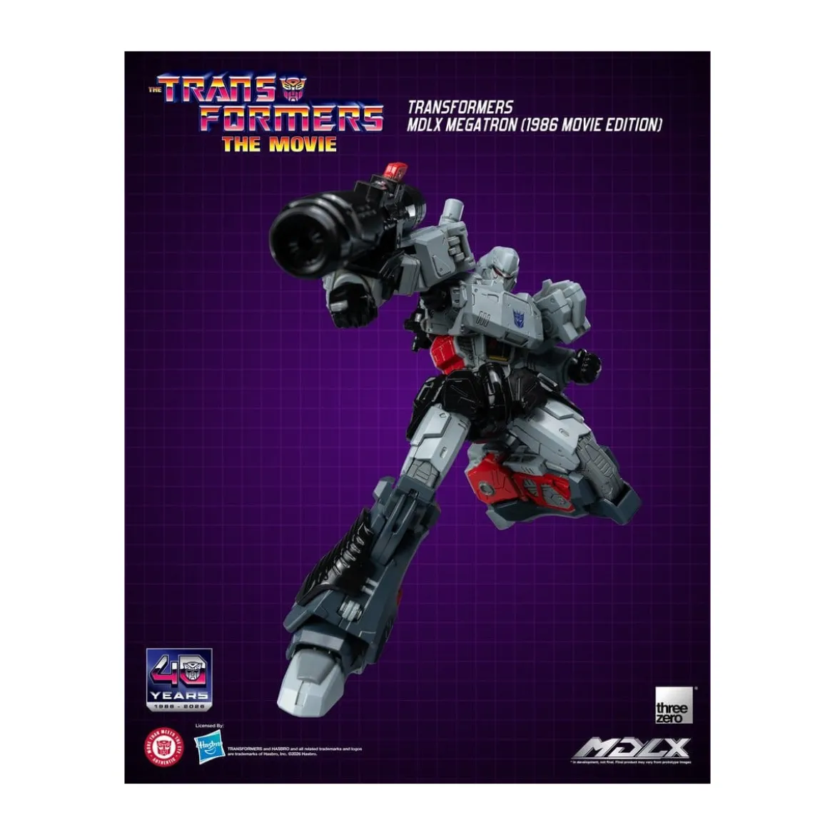 Three Zero - Transformers MDLX MEGATRON (1986 Movie Edition)