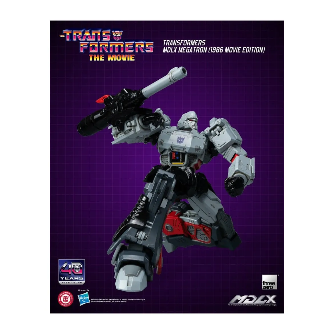 Three Zero - Transformers MDLX MEGATRON (1986 Movie Edition)