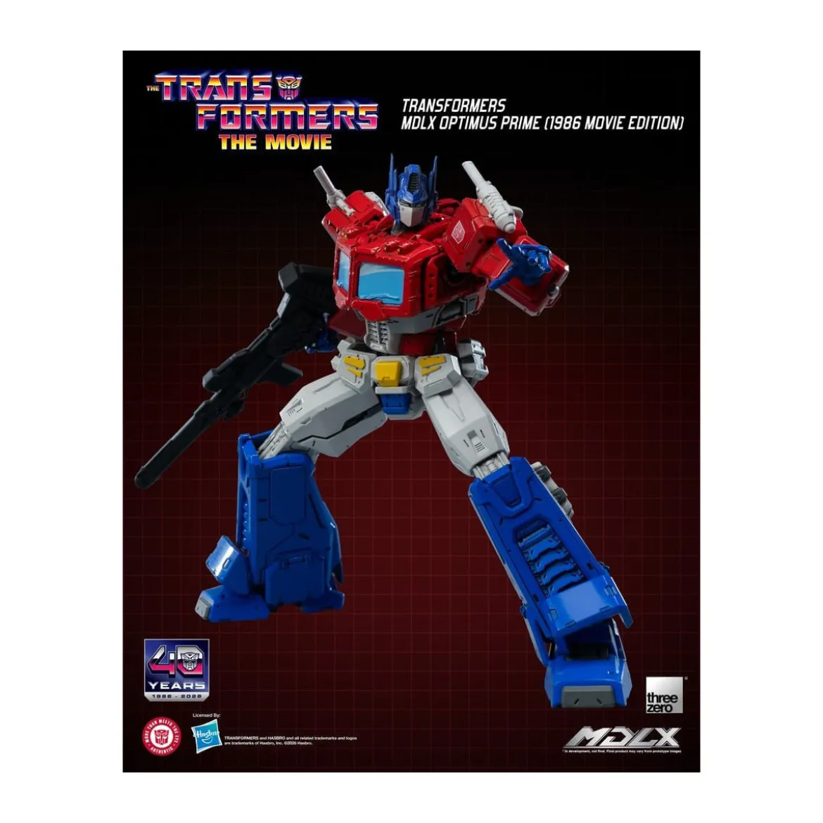 Three Zero - Transformers MDLX OPTIMUS PRIME (1986 Movie Edition)