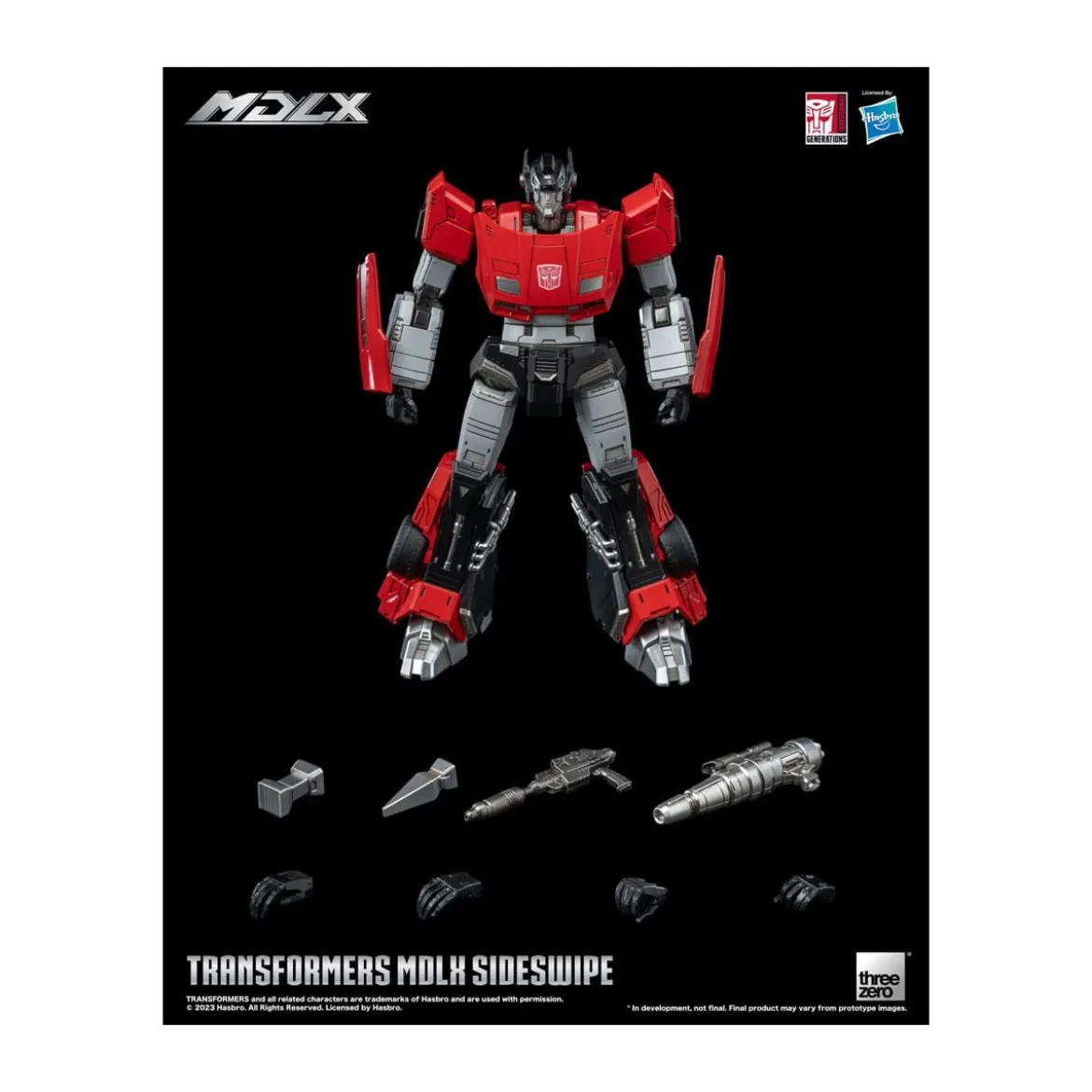 Three Zero - Transformers MDLX SIDESWIPE