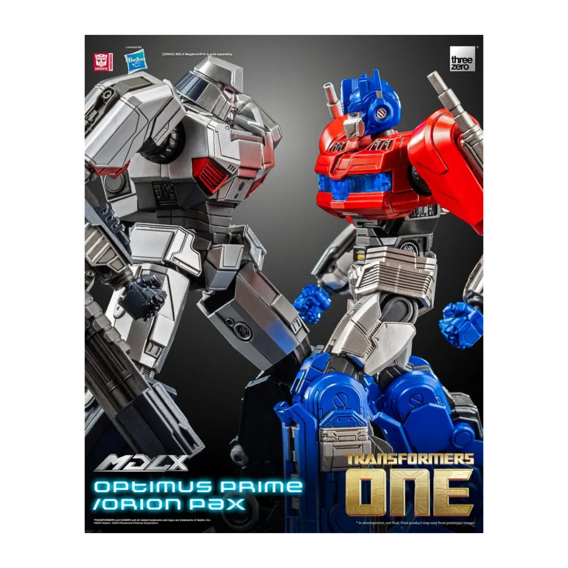 Three Zero - Transformers ONE - MDLX OPTIMUS PRIME/ORION PAX