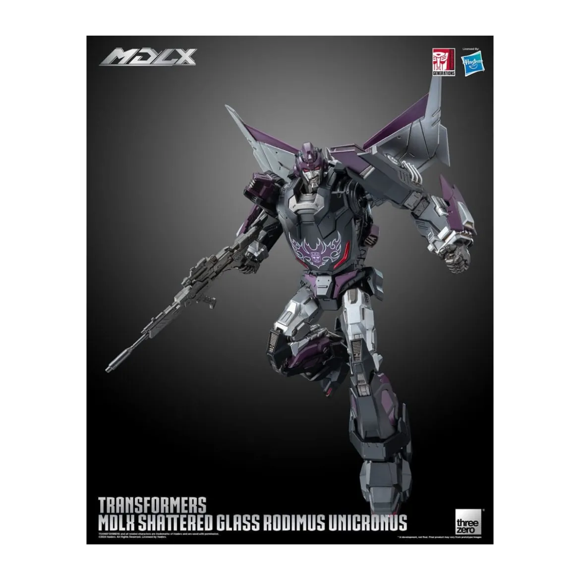 Three Zero - Transformers Shattered Glass MDLX RODIMUS UNICRONUS