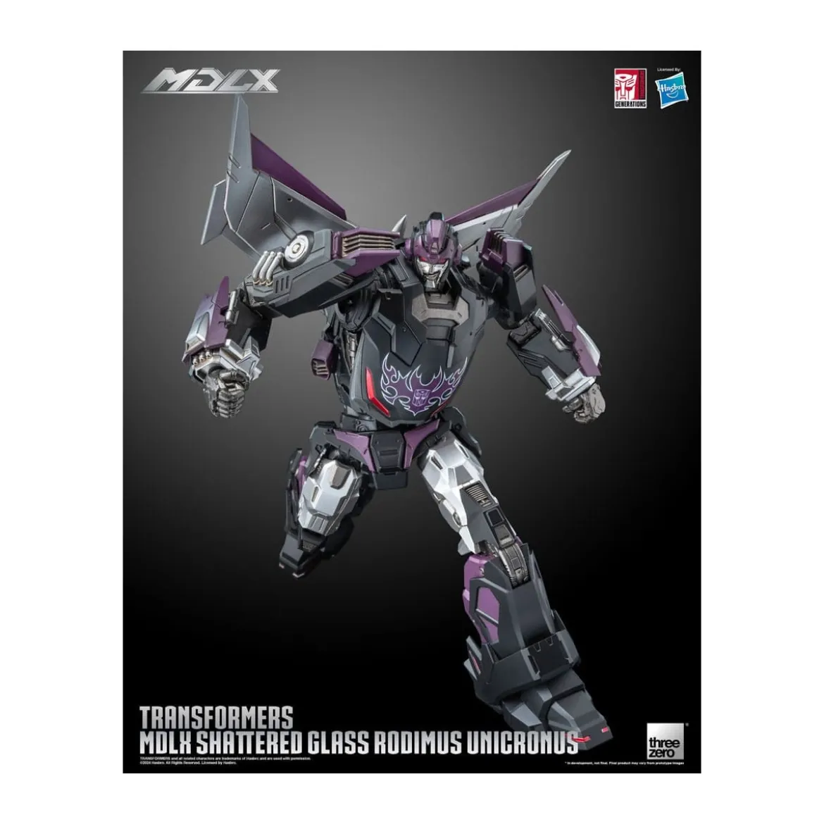 Three Zero - Transformers Shattered Glass MDLX RODIMUS UNICRONUS