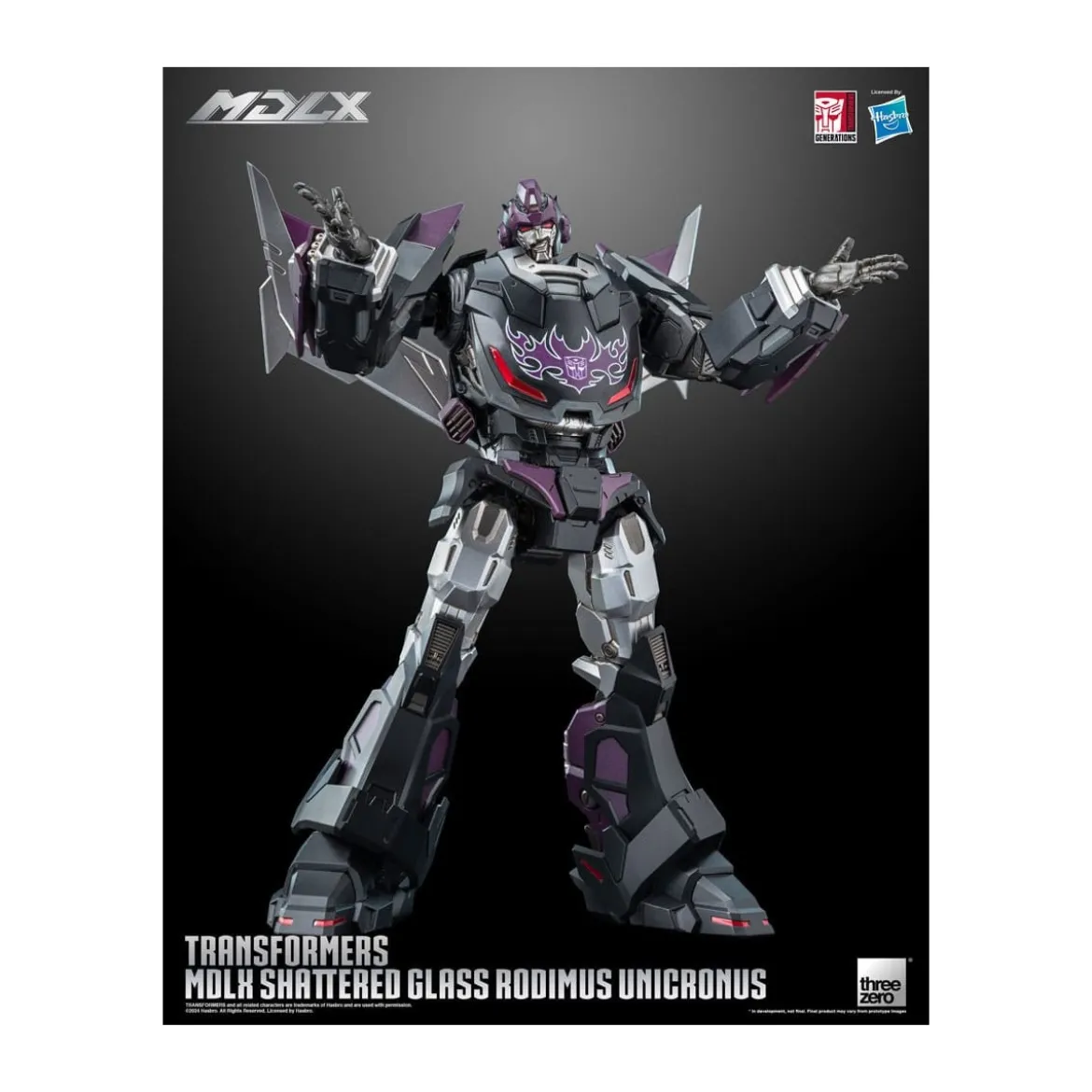 Three Zero - Transformers Shattered Glass MDLX RODIMUS UNICRONUS