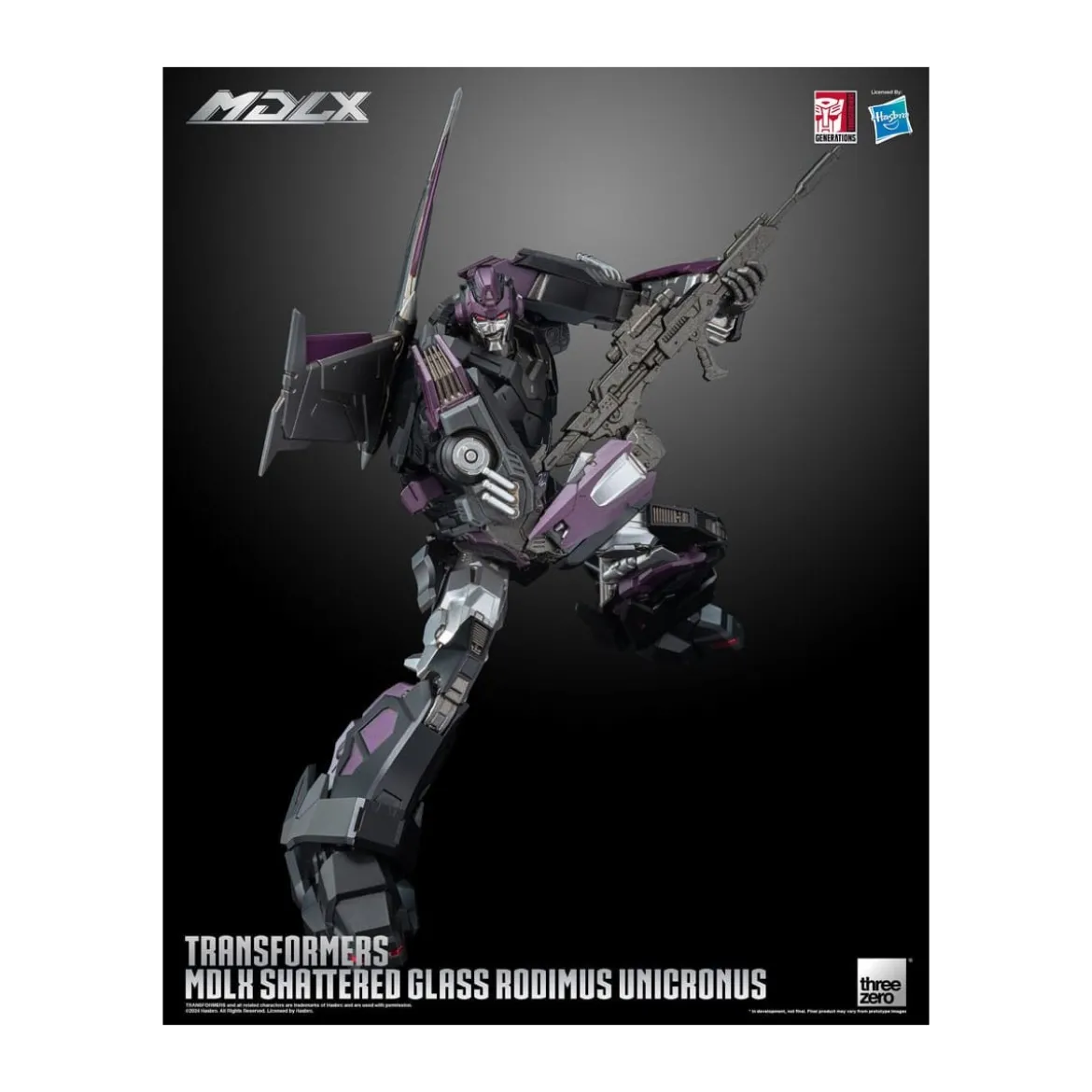Three Zero - Transformers Shattered Glass MDLX RODIMUS UNICRONUS