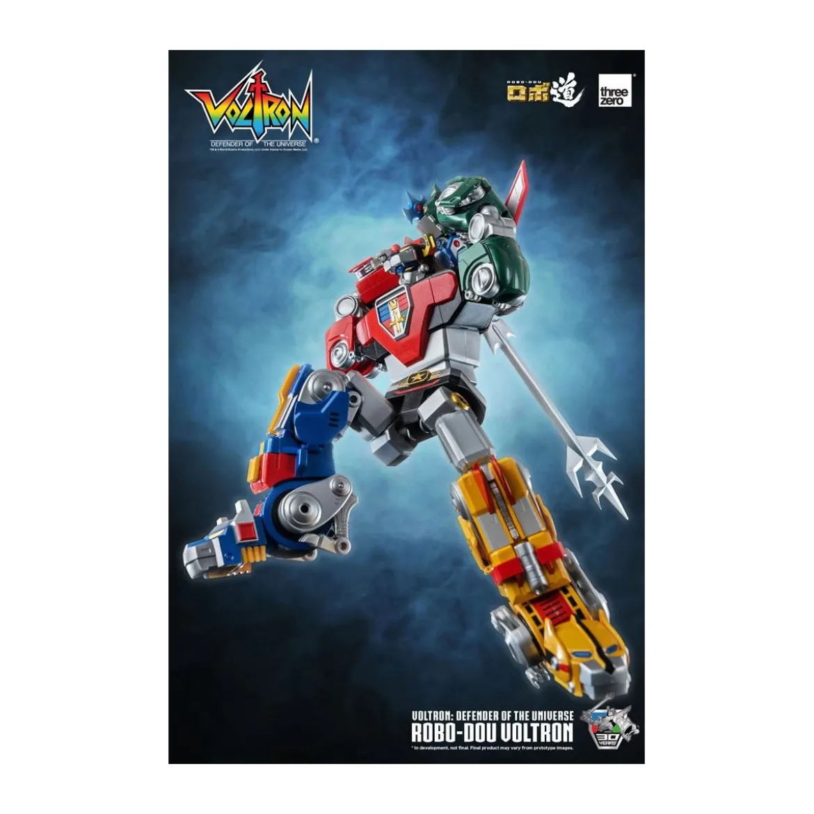 Three Zero - Voltron: Defender of the Universe figurine Robo-Dou Voltron