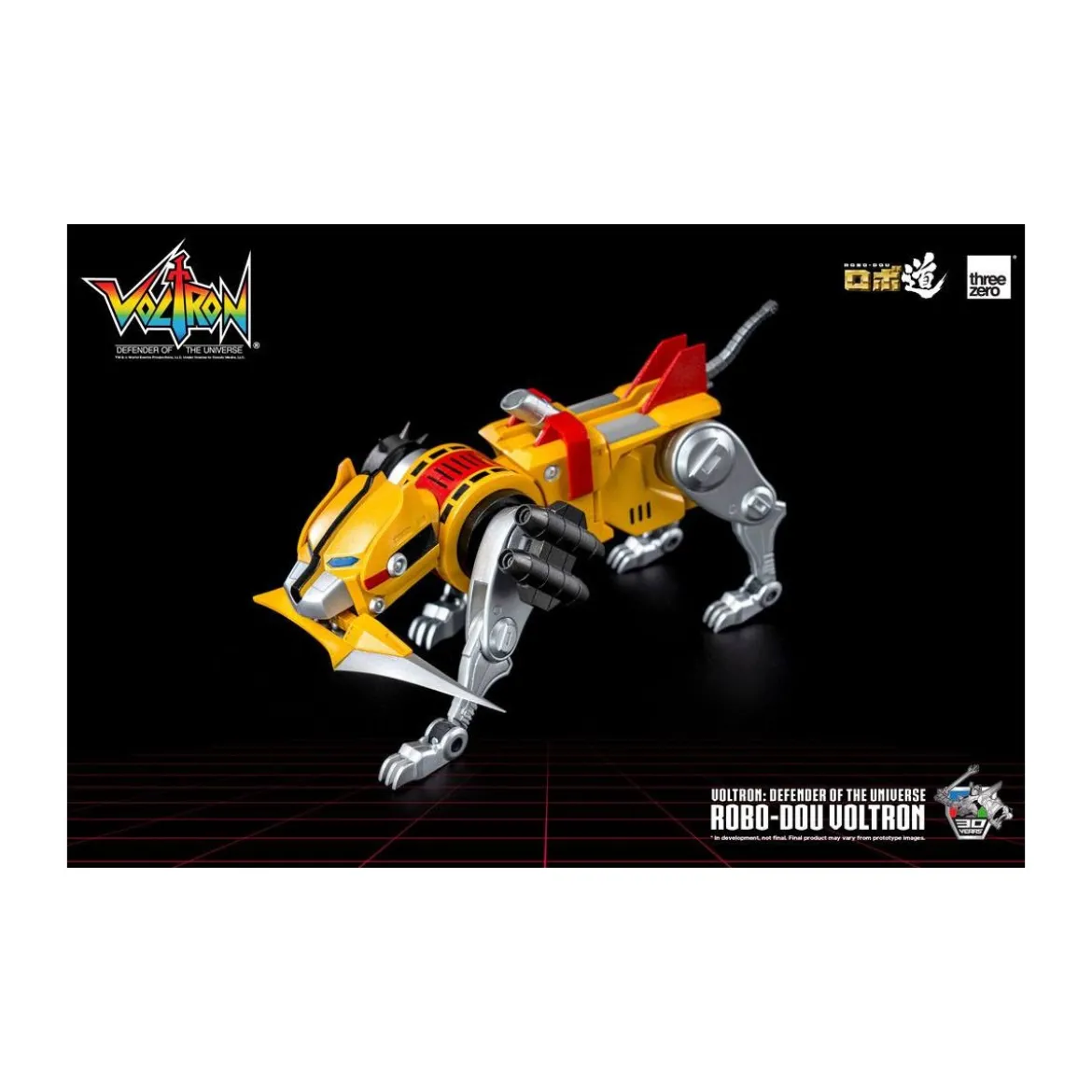 Three Zero - Voltron: Defender of the Universe figurine Robo-Dou Voltron