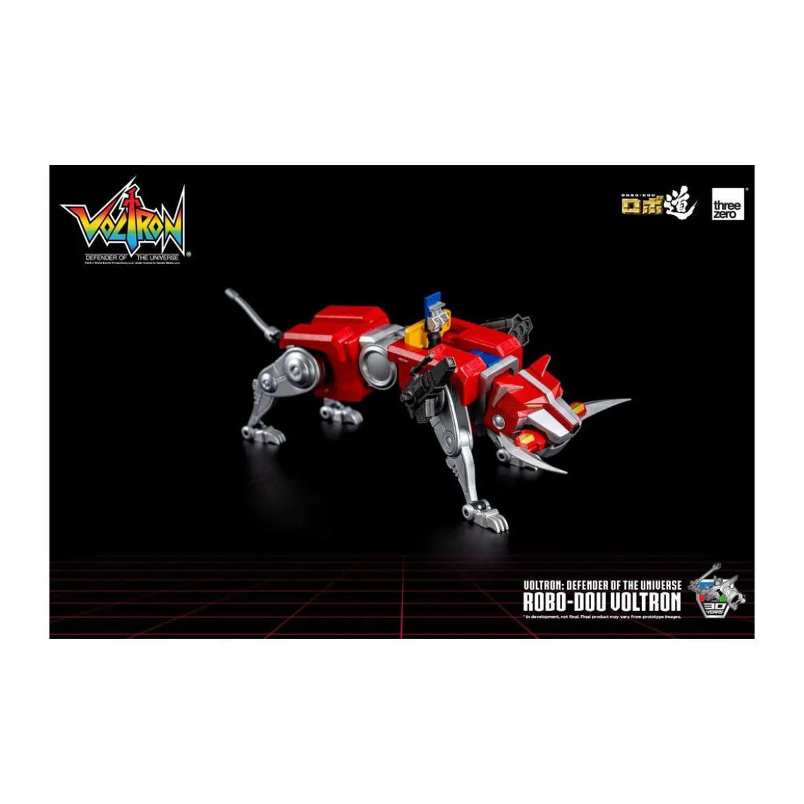 Three Zero - Voltron: Defender of the Universe figurine Robo-Dou Voltron