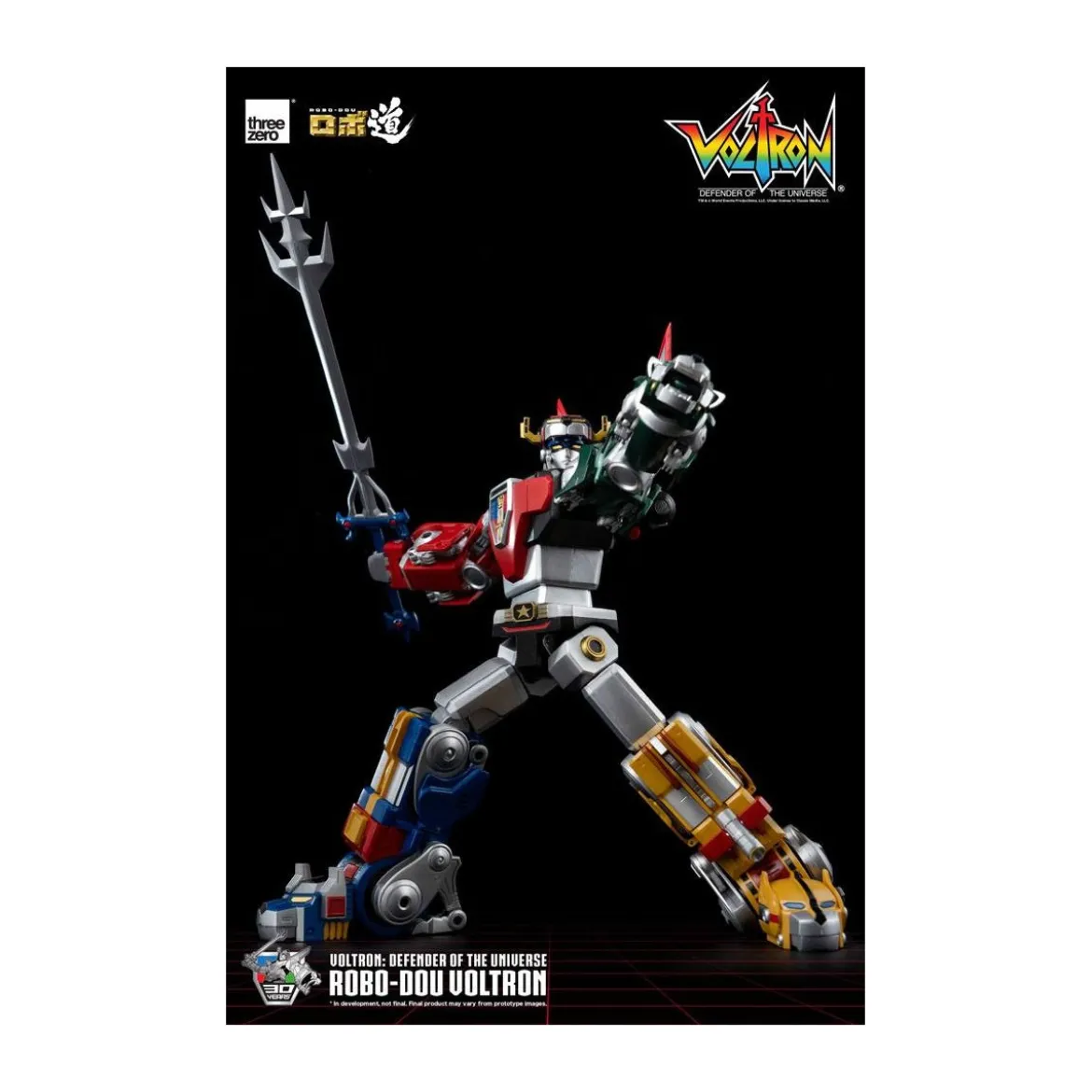 Three Zero - Voltron: Defender of the Universe figurine Robo-Dou Voltron