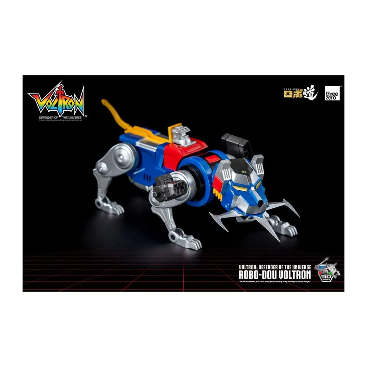 Three Zero - Voltron: Defender of the Universe figurine Robo-Dou Voltron