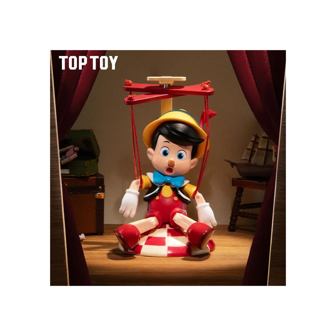 Top Toy - Disney Pinocchio Growth Diary - set de 6 figurines en blind box