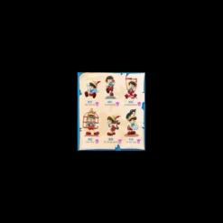 Top Toy - Disney Pinocchio Growth Diary - set de 6 figurines en blind box