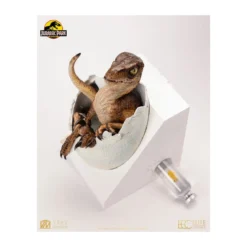 Toynami ECC Elite Creature Collectibles - Velociraptor Hatching Egg 1/1 - Jurassic Park