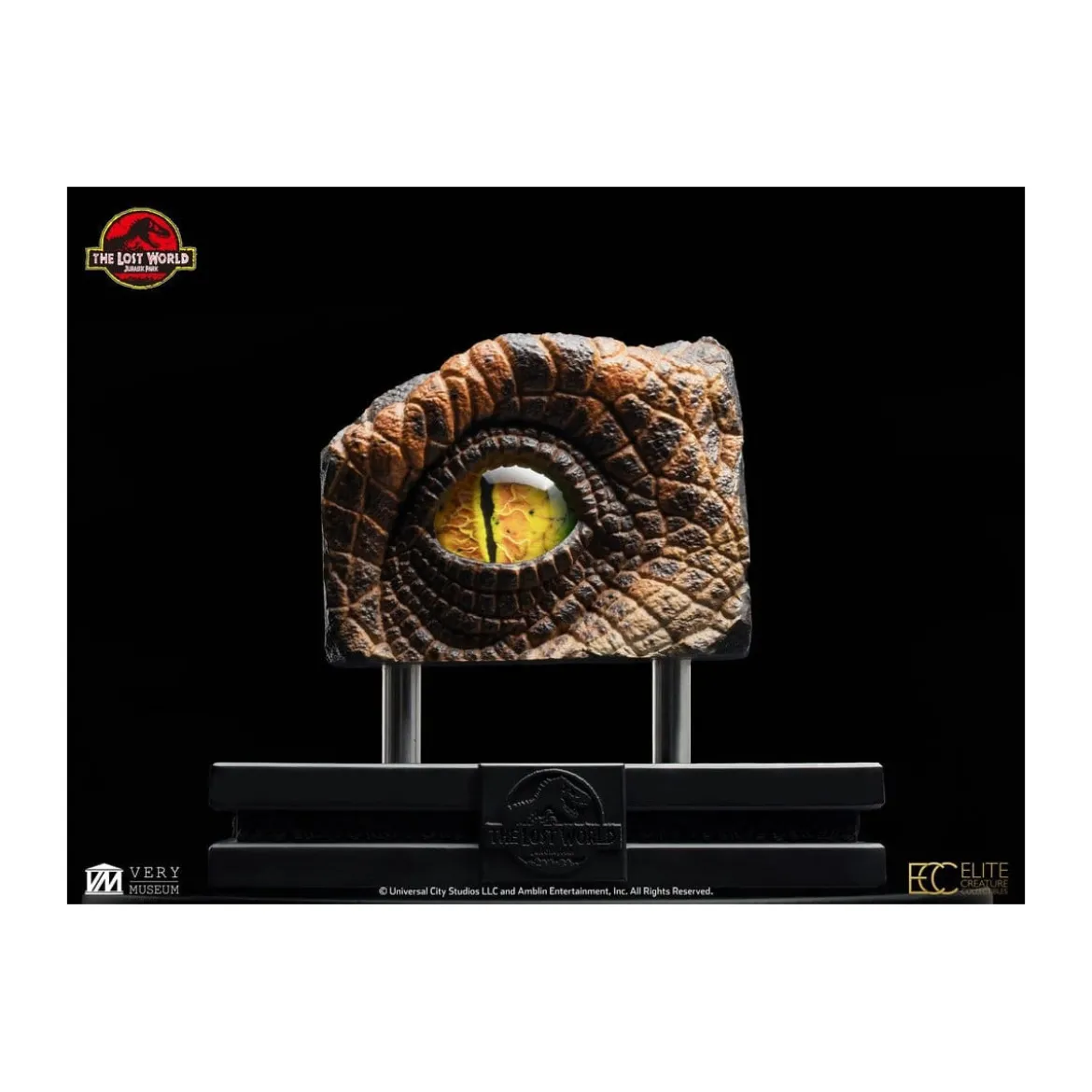 Toynami ECC Elite Creature Collectibles - Male Velociraptor Eye Prop - The Lost World: Jurassic Park