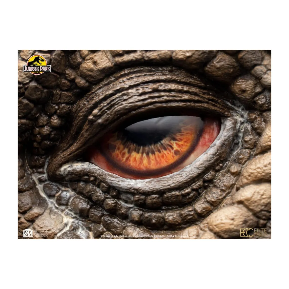 Toynami ECC Elite Creature Collectibles - Triceratops Eye Prop (Reproduction) - Jurassic Park