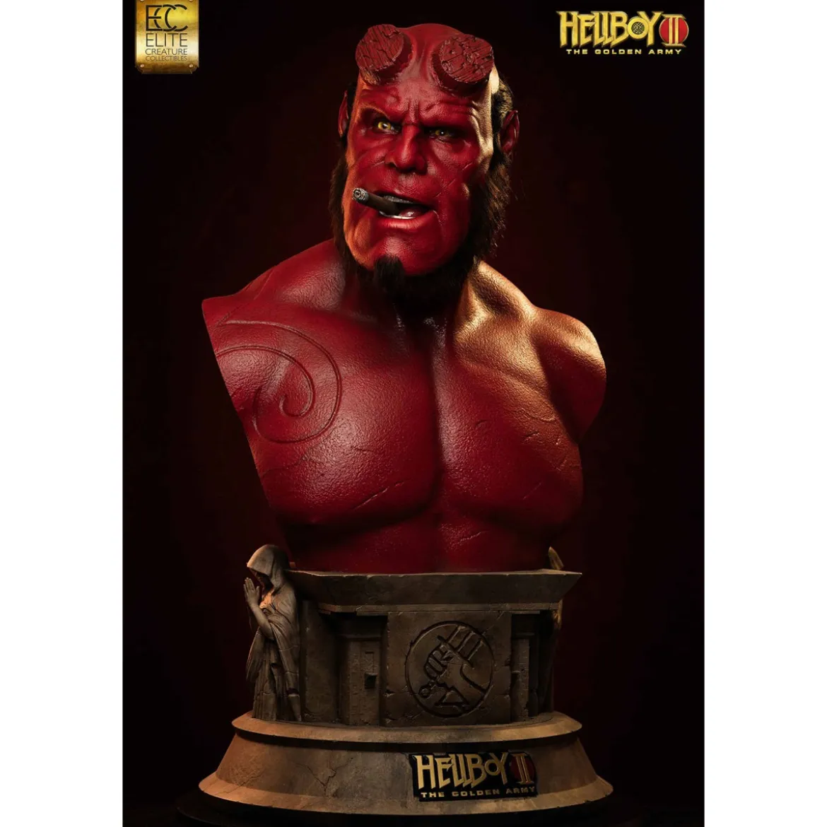 Toynami Elite Creature - HELLBOY BUST 1:1 - Hellboy II