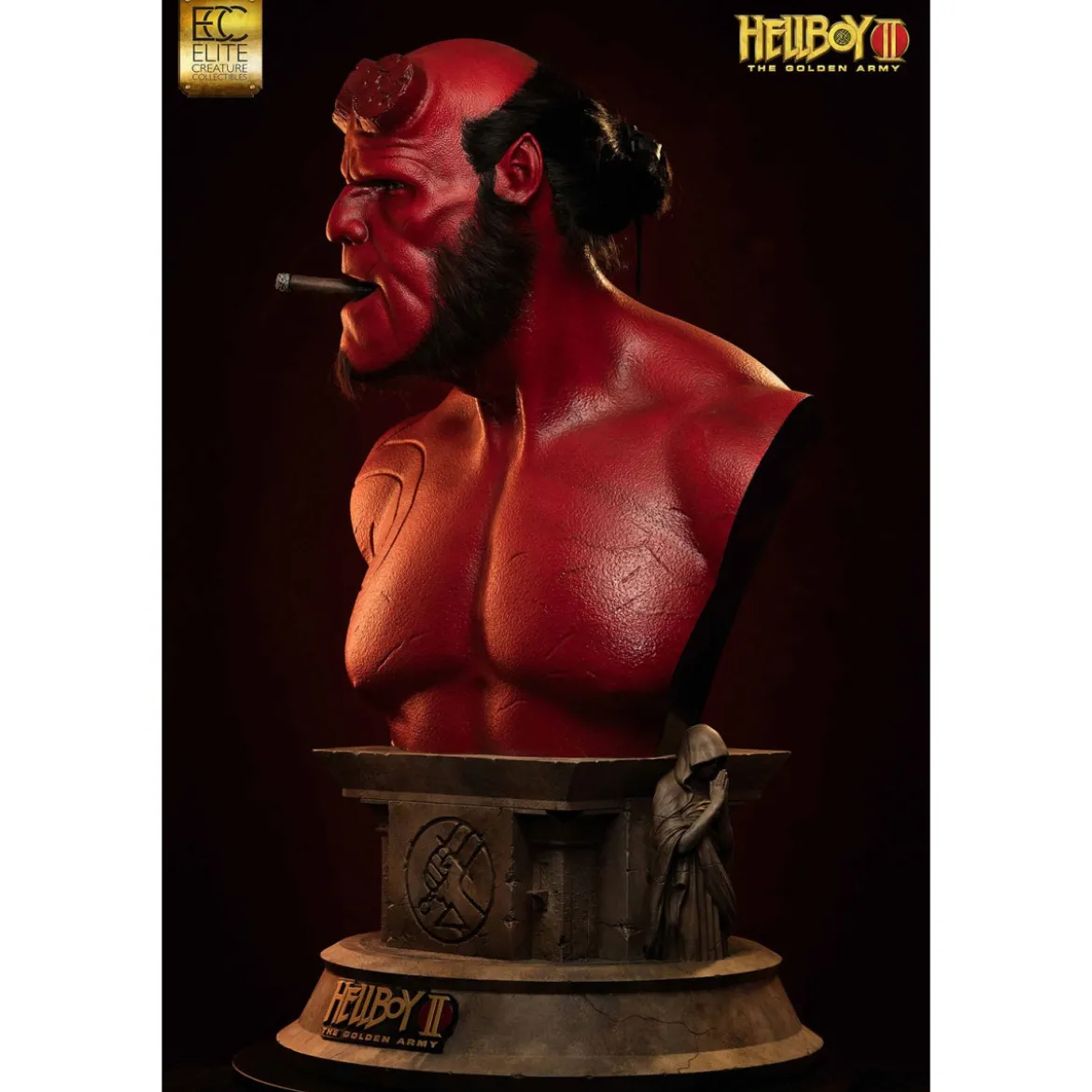 Toynami Elite Creature - HELLBOY BUST 1:1 - Hellboy II