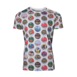 T-shirt Pokéballs - Pokémon