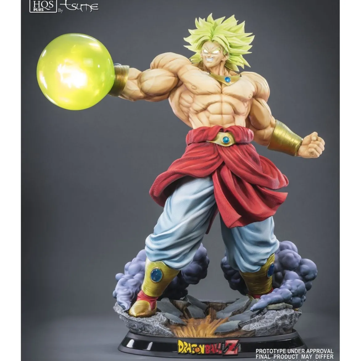 Tsume Broly HQS + King of destruction Statue Legendary Super Saiyan Depot Vente