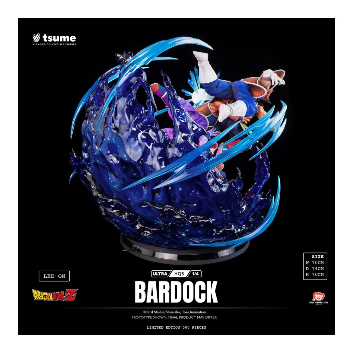 Tsume Dragon Ball Z - BARDOCK ULTRA HQS 1/4