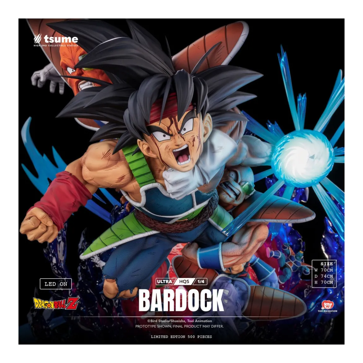 Tsume Dragon Ball Z - BARDOCK ULTRA HQS 1/4