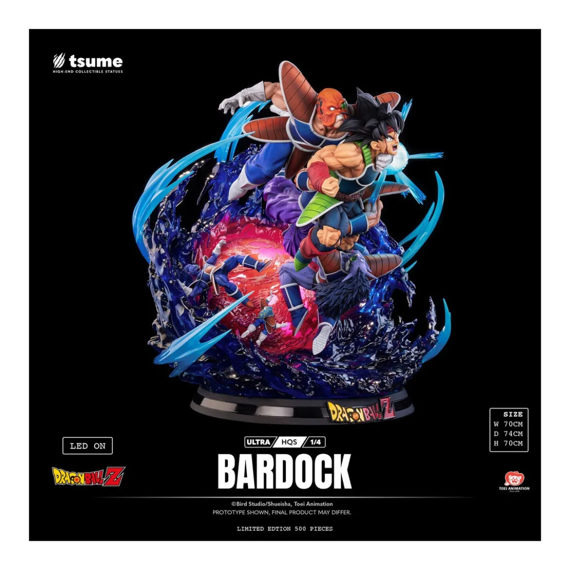 Tsume Dragon Ball Z - BARDOCK ULTRA HQS 1/4