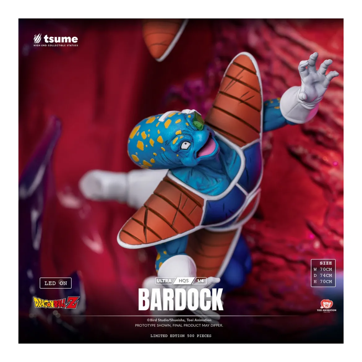 Tsume Dragon Ball Z - BARDOCK ULTRA HQS 1/4