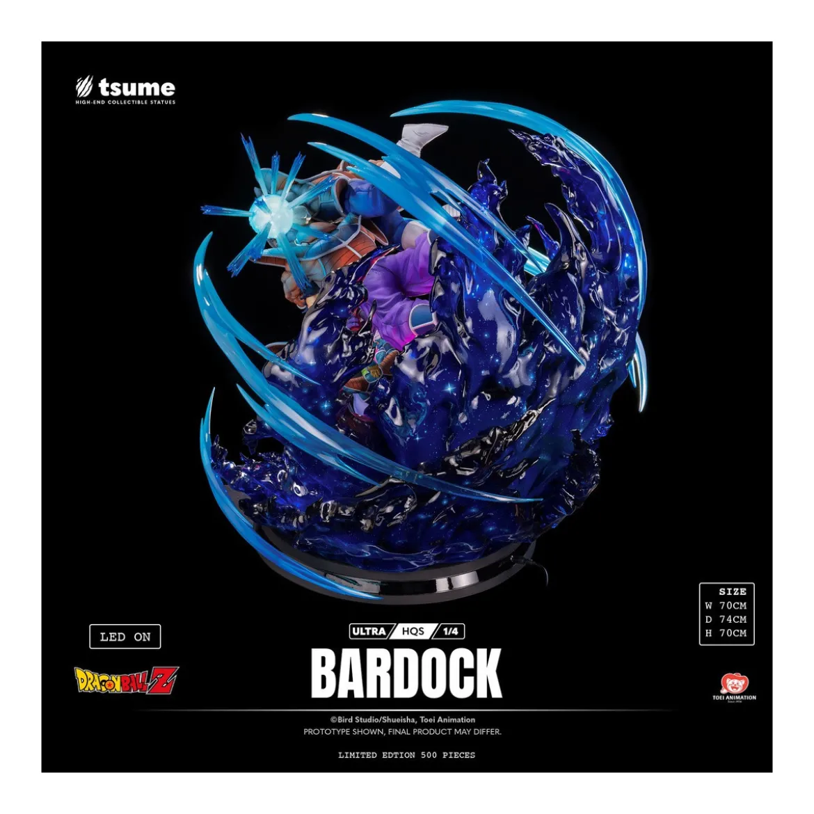 Tsume Dragon Ball Z - BARDOCK ULTRA HQS 1/4