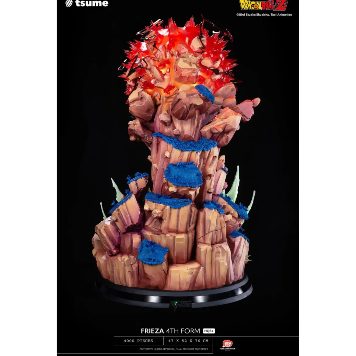 Tsume Dragon Ball Z HQS+ Statue - FREEZER 4TH FORM