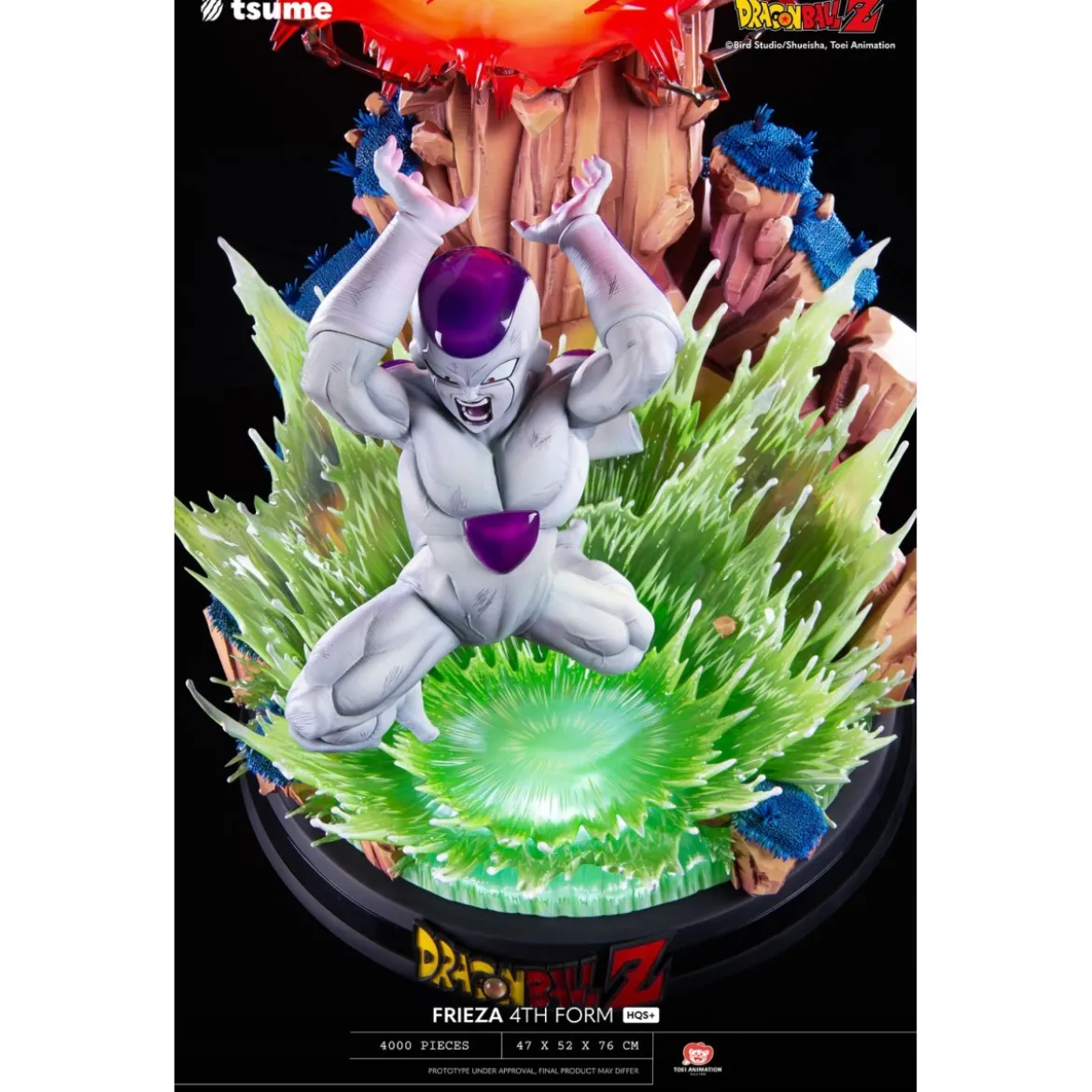 Tsume Dragon Ball Z HQS+ Statue - FREEZER 4TH FORM