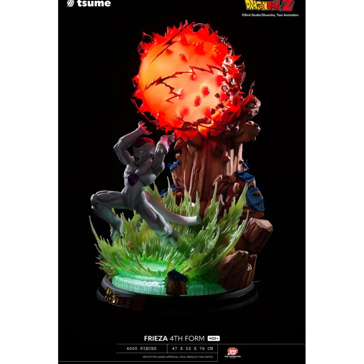 Tsume Dragon Ball Z HQS+ Statue - FREEZER 4TH FORM