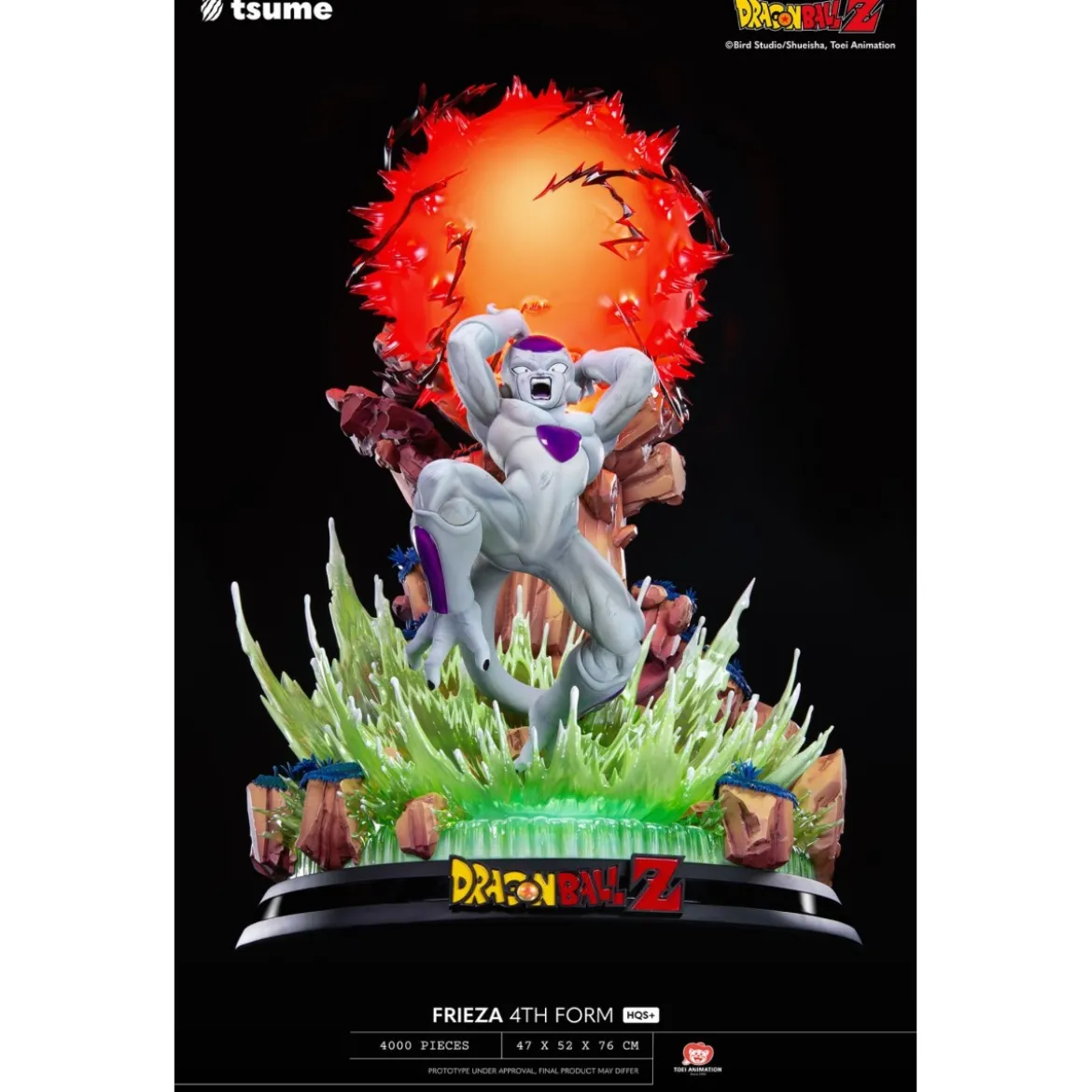 Tsume Dragon Ball Z HQS+ Statue - FREEZER 4TH FORM