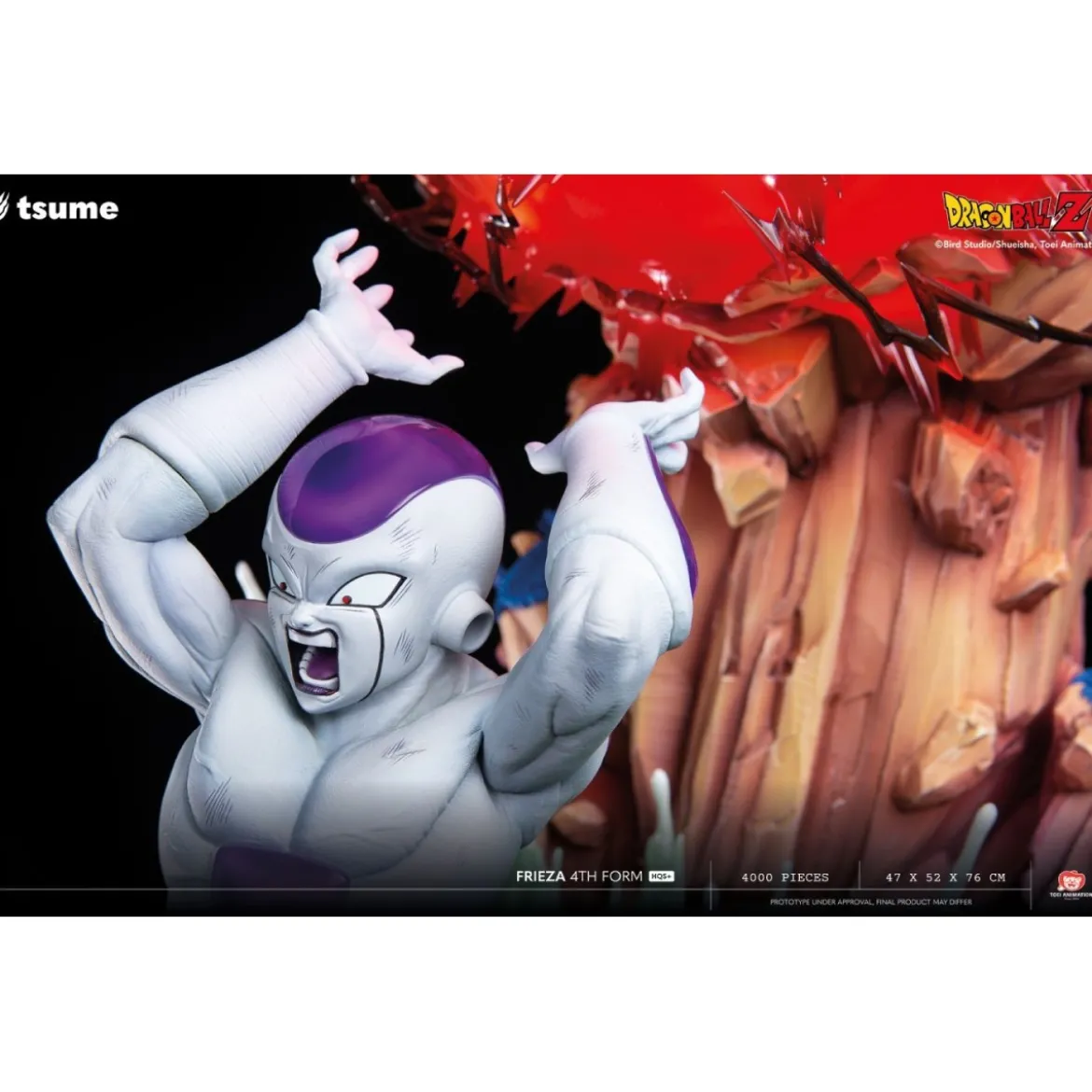 Tsume Dragon Ball Z HQS+ Statue - FREEZER 4TH FORM