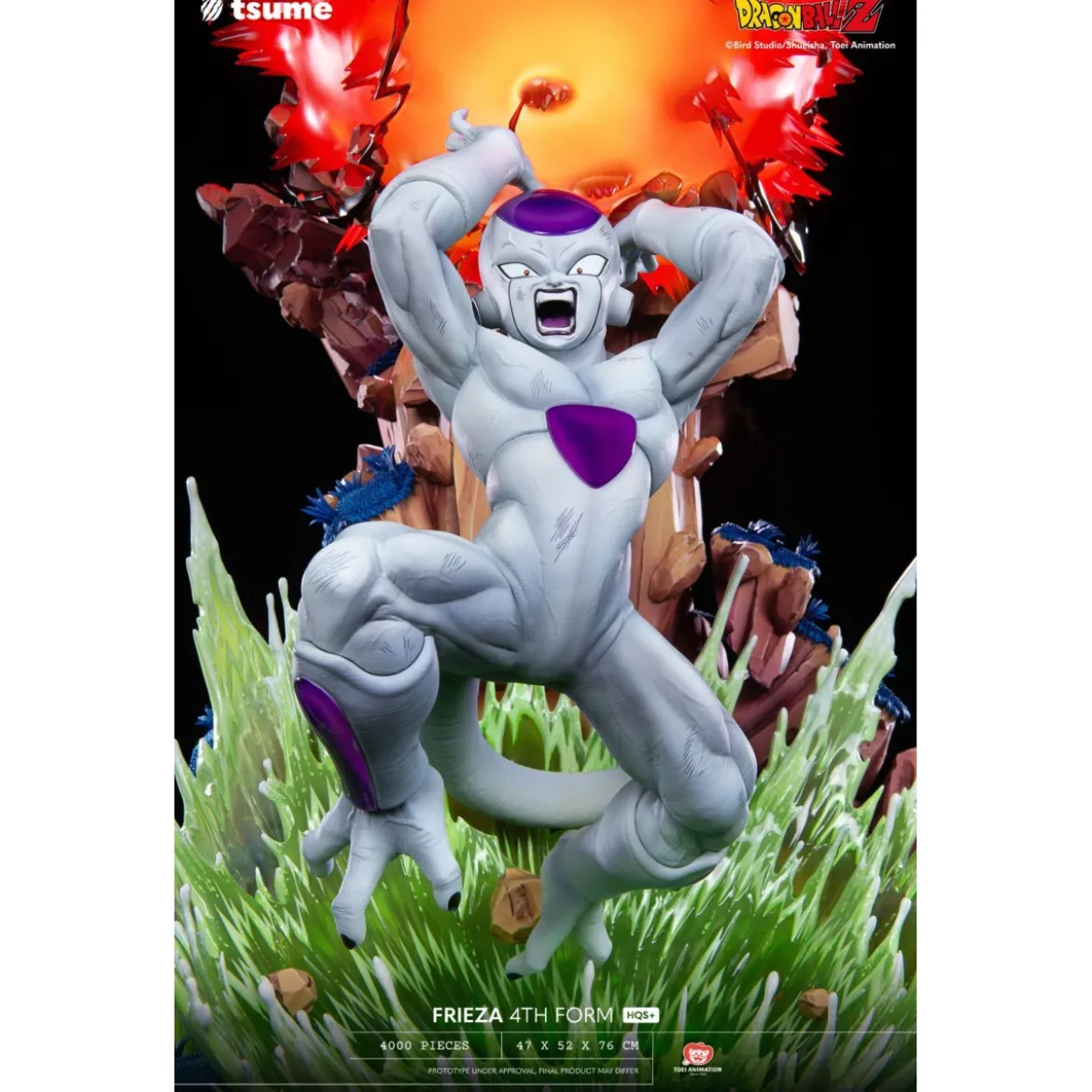 Tsume Dragon Ball Z HQS+ Statue - FREEZER 4TH FORM
