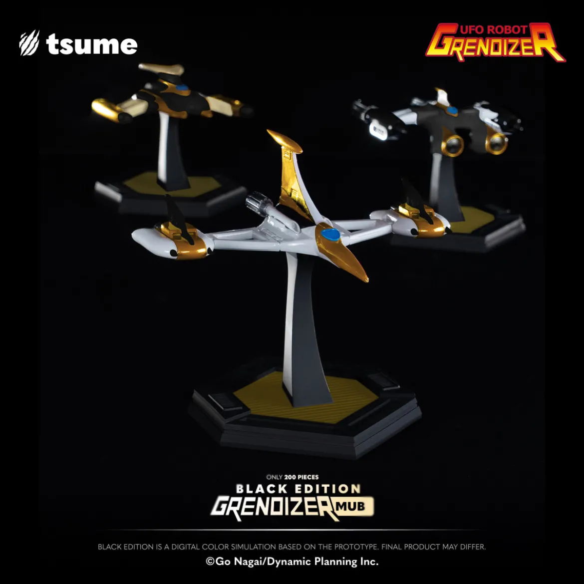Tsume Grendizer Goldorak My Ultimate Bust - MUB Black Edition