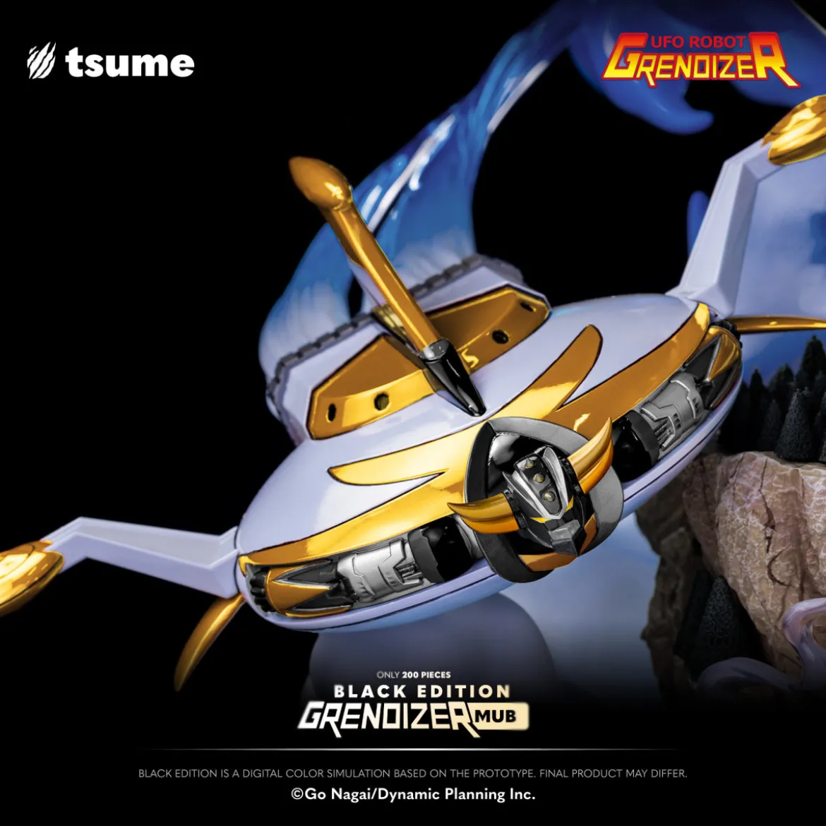 Tsume Grendizer Goldorak My Ultimate Bust - MUB Black Edition