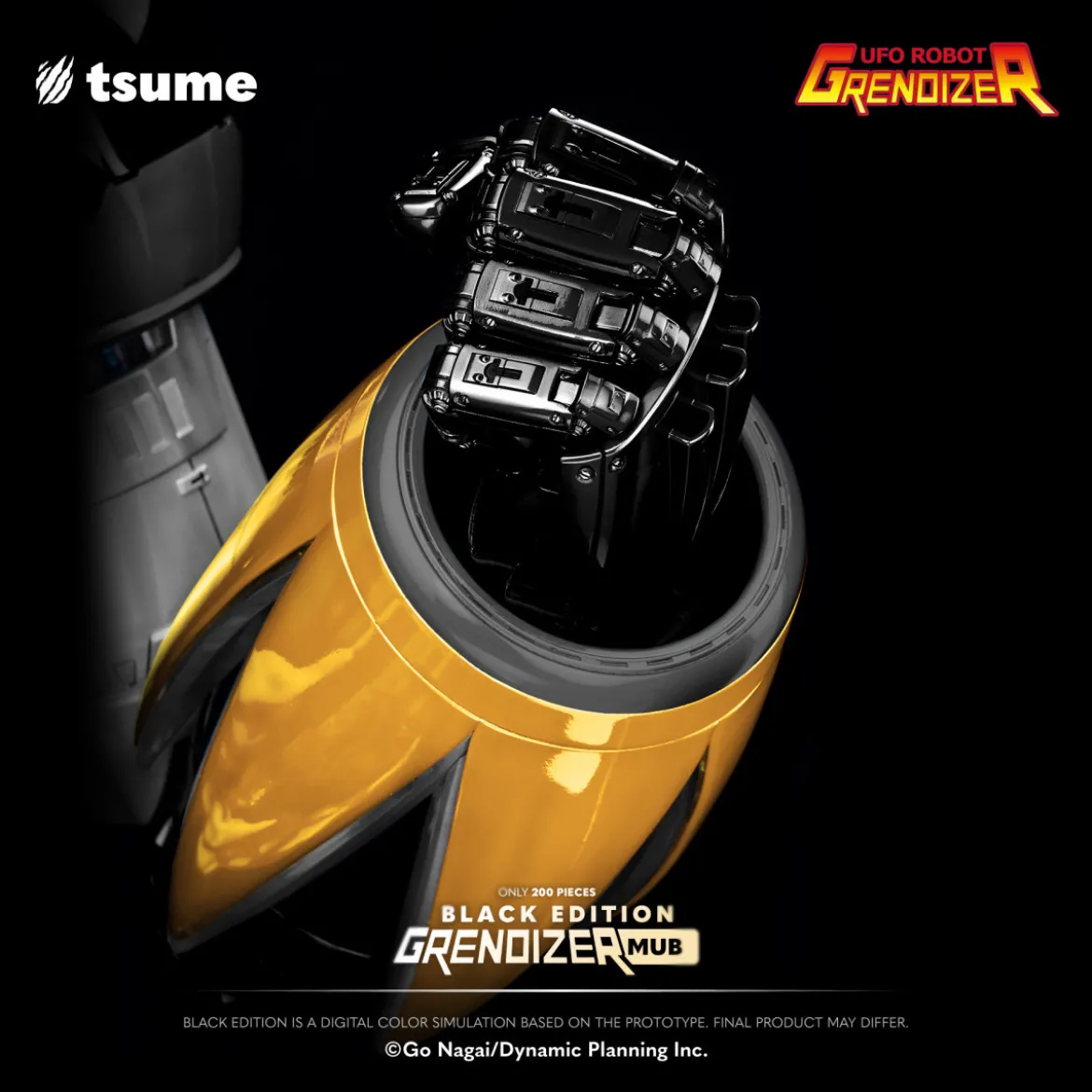 Tsume Grendizer Goldorak My Ultimate Bust - MUB Black Edition
