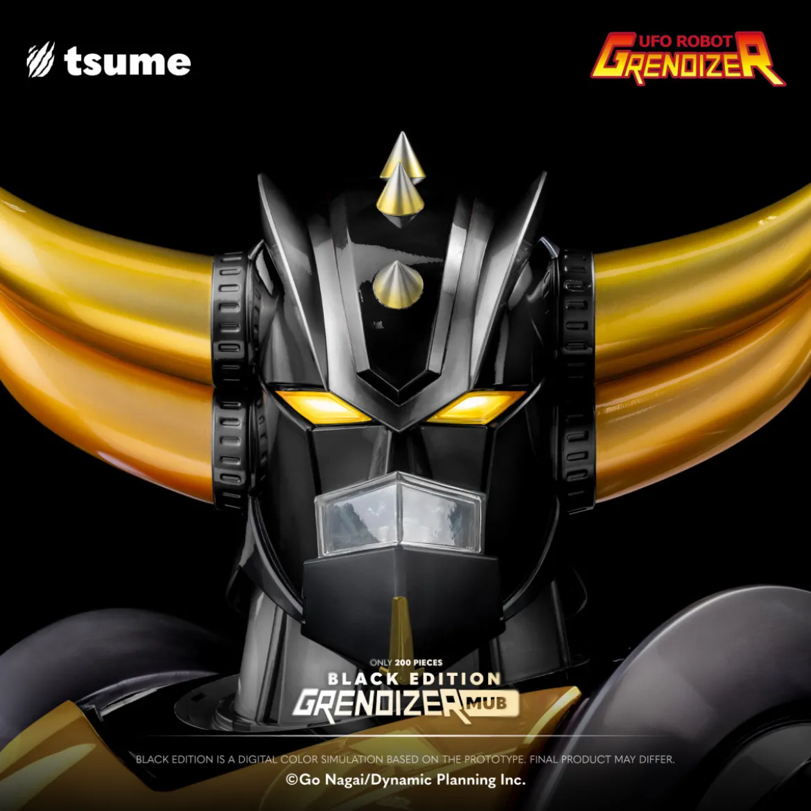 Tsume Grendizer Goldorak My Ultimate Bust - MUB Black Edition