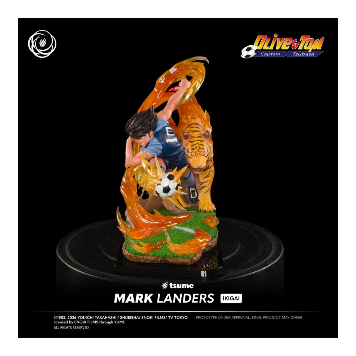 Tsume Ikigai - Mark Landers 1/6 - Olive & Tom - Captain Tsubasa
