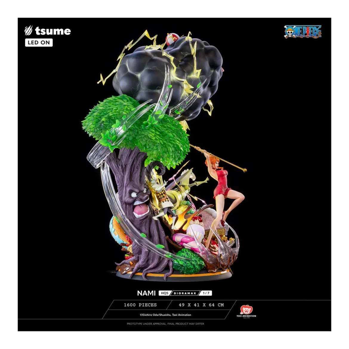 Tsume One Piece - NAMI HQS Dioramax 1/7