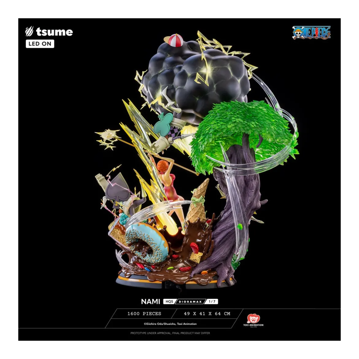 Tsume One Piece - NAMI HQS Dioramax 1/7