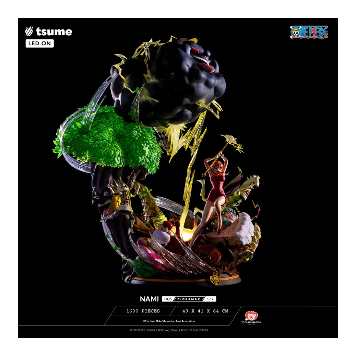 Tsume One Piece - NAMI HQS Dioramax 1/7