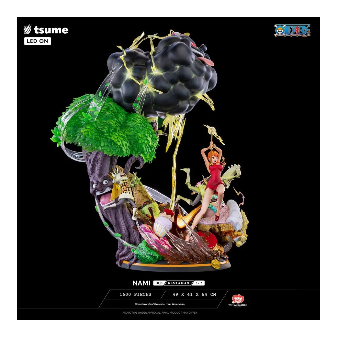 Tsume One Piece - NAMI HQS Dioramax 1/7