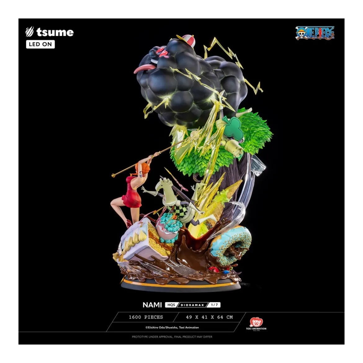 Tsume One Piece - NAMI HQS Dioramax 1/7